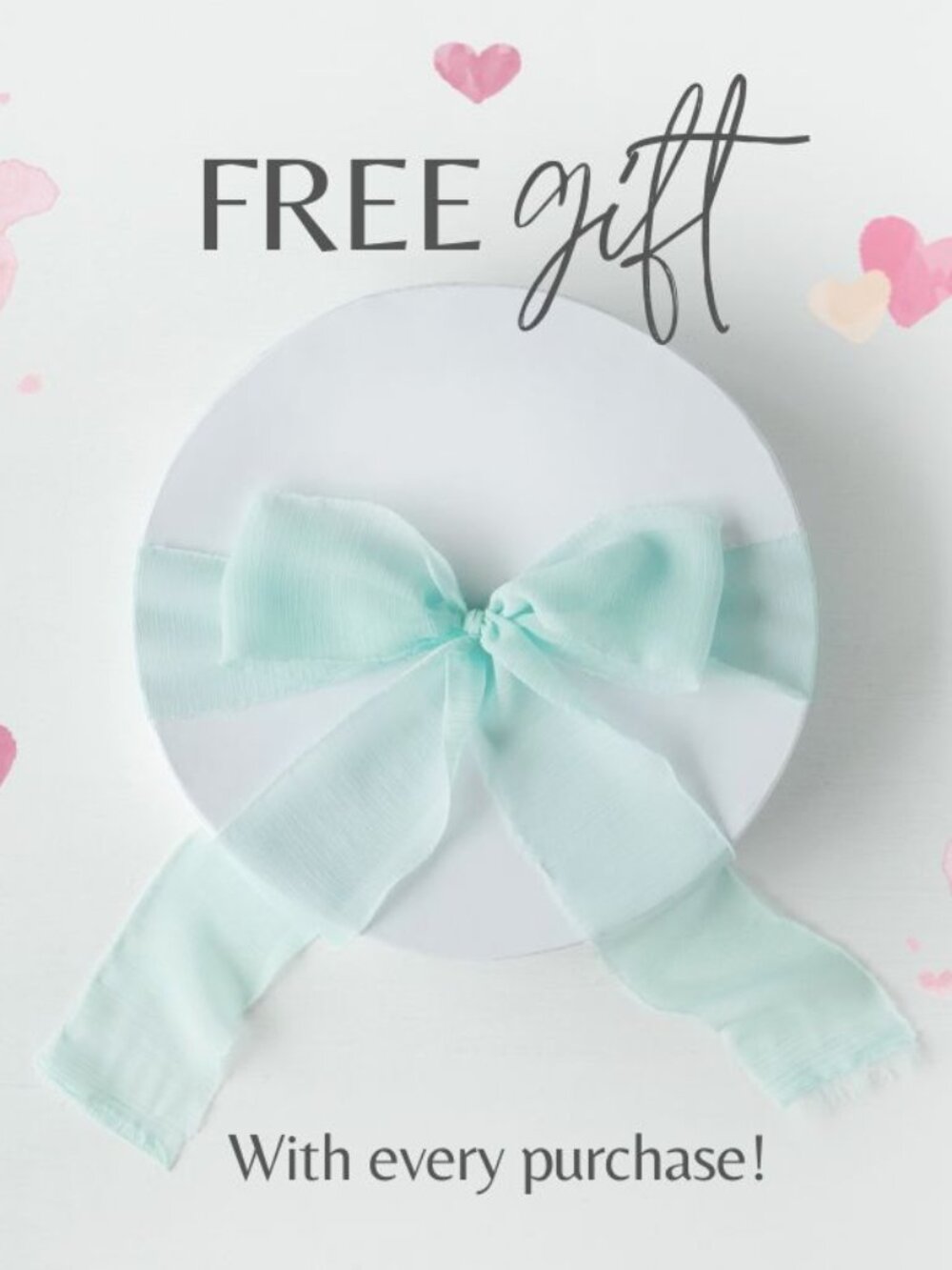 Free Gift with Purchase